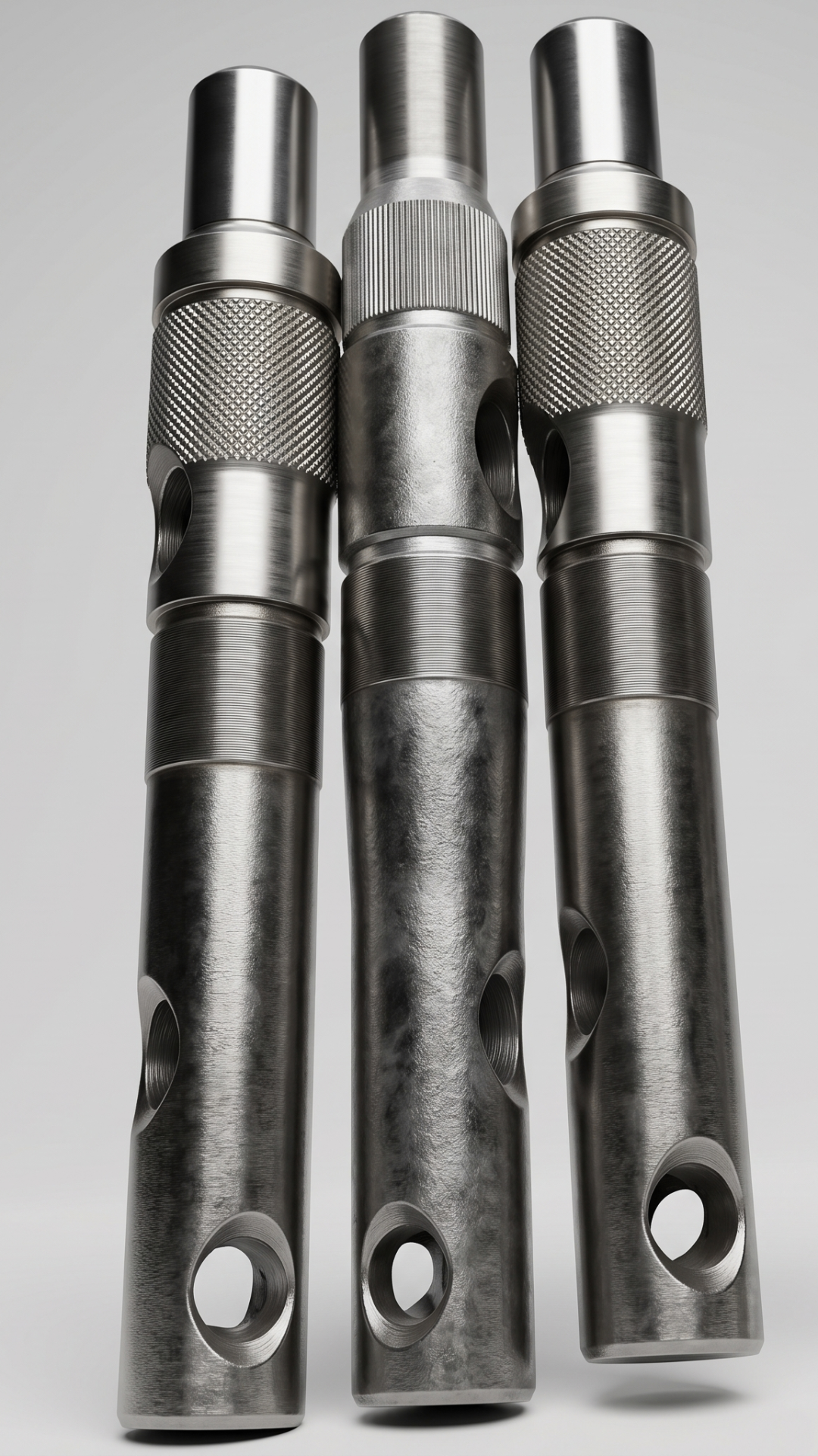 Precision-machined ceiling fan shafts manufactured by Gurmann Engineering Industries